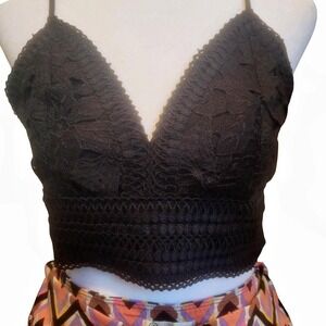 NWT Love Tree SZ Junior  Medium Bralette/Halter/Crop Top
